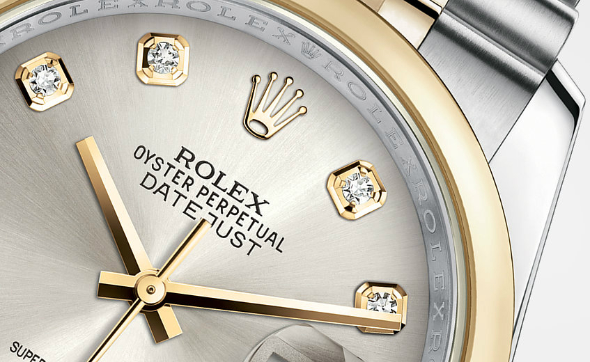 Diamonds Indexes Fake Rolex Datejust 36 Watches