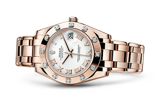 Rolex Pearlmaster 34 Watches With Diamond-set Bezel