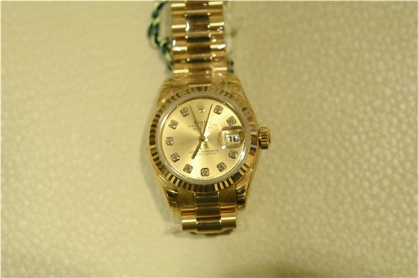 Rolex Lady-Datejust 179178 Replica Watches With Diamonds Plating Time Scales